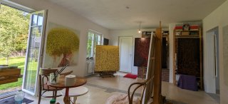 Atelier de l'artiste Geraldine Lacroix
